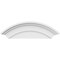 Ekena Millwork Arched Architectural Grade PVC Pediment, 30"W x 12"H x 2-3/4"P PEDP030X120ARD00 - alternate 4